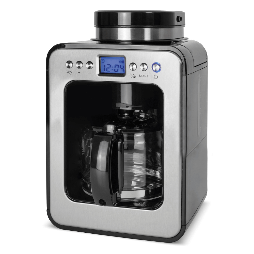 Máy pha cà phê mini kèm xay CASO Coffee Compact Electronic 600W