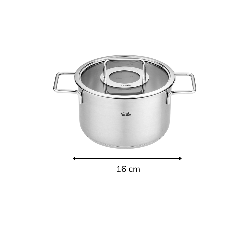 Bộ nồi Fissler Pure Collection 4 món vung kính made in Germany