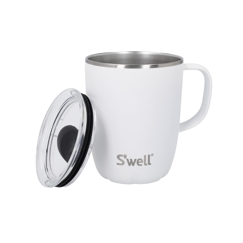 Cốc cách nhiệt S'Well bằng thép không gỉ, có nắp trượt và quai cầm