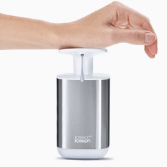 Bình bơm xà phòng Joseph Joseph Presto màu xám/inox
