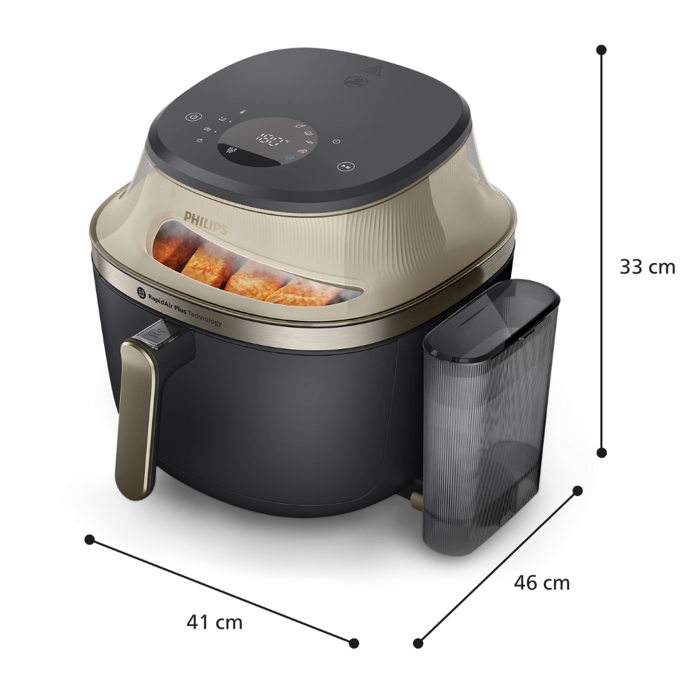 Nồi chiên hấp Philips NA543 7,2L