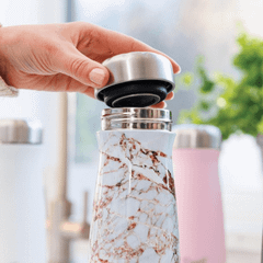 Bình cách nhiệt S'well bằng thép không gỉ, dòng du lịch, 470ml