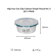 Hộp Inox Cao Cấp Cuitisan Simple nhiều dung tích
