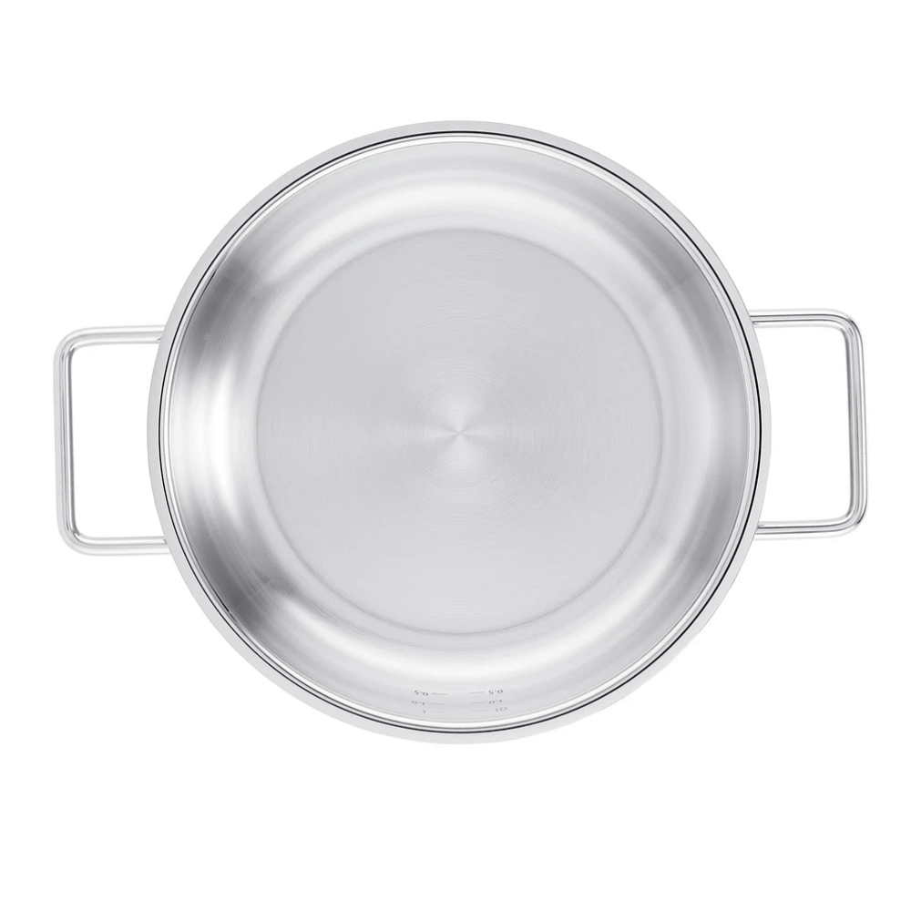 Chảo inox 2 quai Fissler Pure