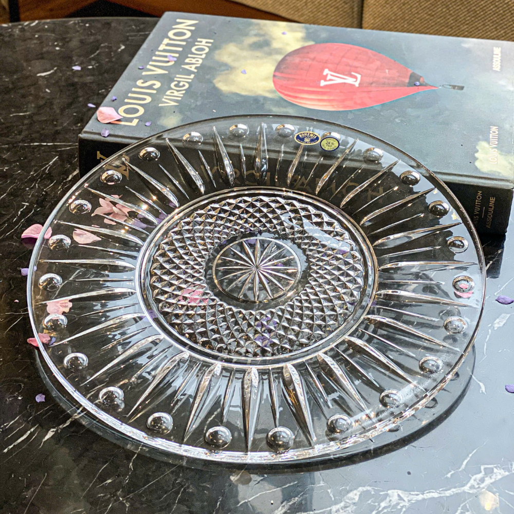 Đĩa Windsor 30,5cm Crystal Bohemia