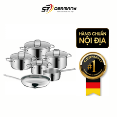 Bộ nồi WMF Inspiration 6 món kèm quánh và chảo thép 24cm