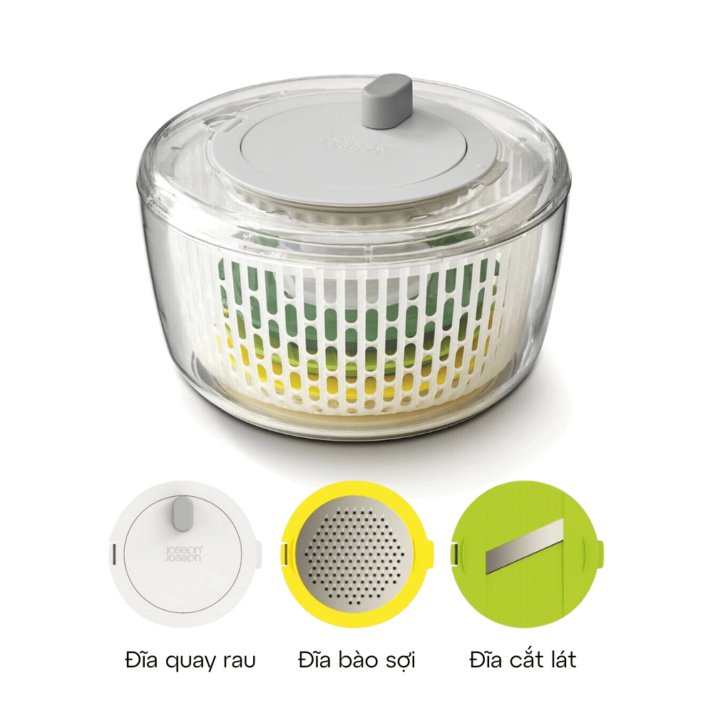 Rổ quay rau salat Joseph Joseph Duo Multi-Prep