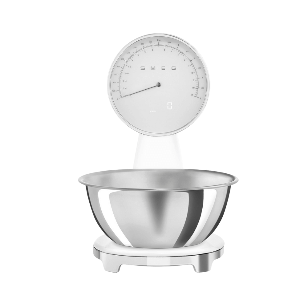 Cân nhà bếp đồng hồ số và điện tử SMEG KSF01