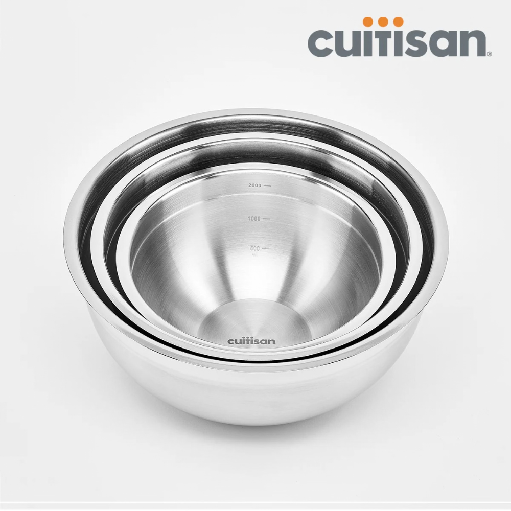 Bộ 3 tô trộn inox cao cấp Cuitisan (EC11-029S3)