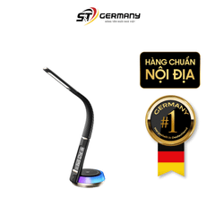 Đèn học cảm ứng tích hợp sạc không dây WILIT B22D màu đen