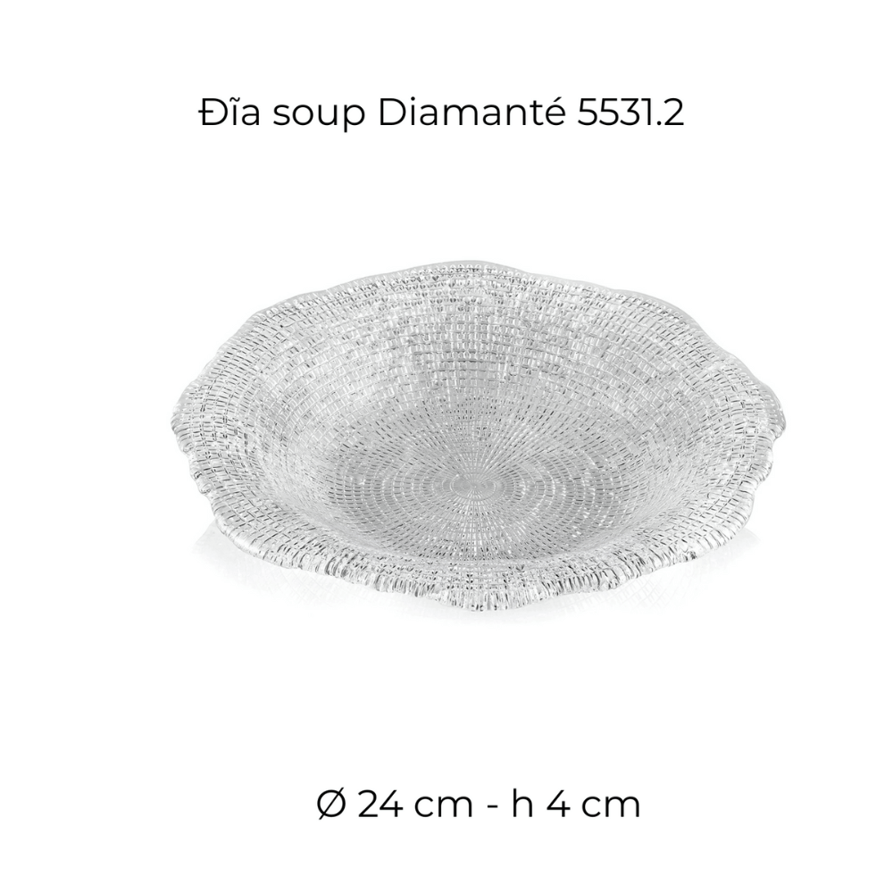 Đĩa tròn IVV Diamante, nhiều kích cỡ