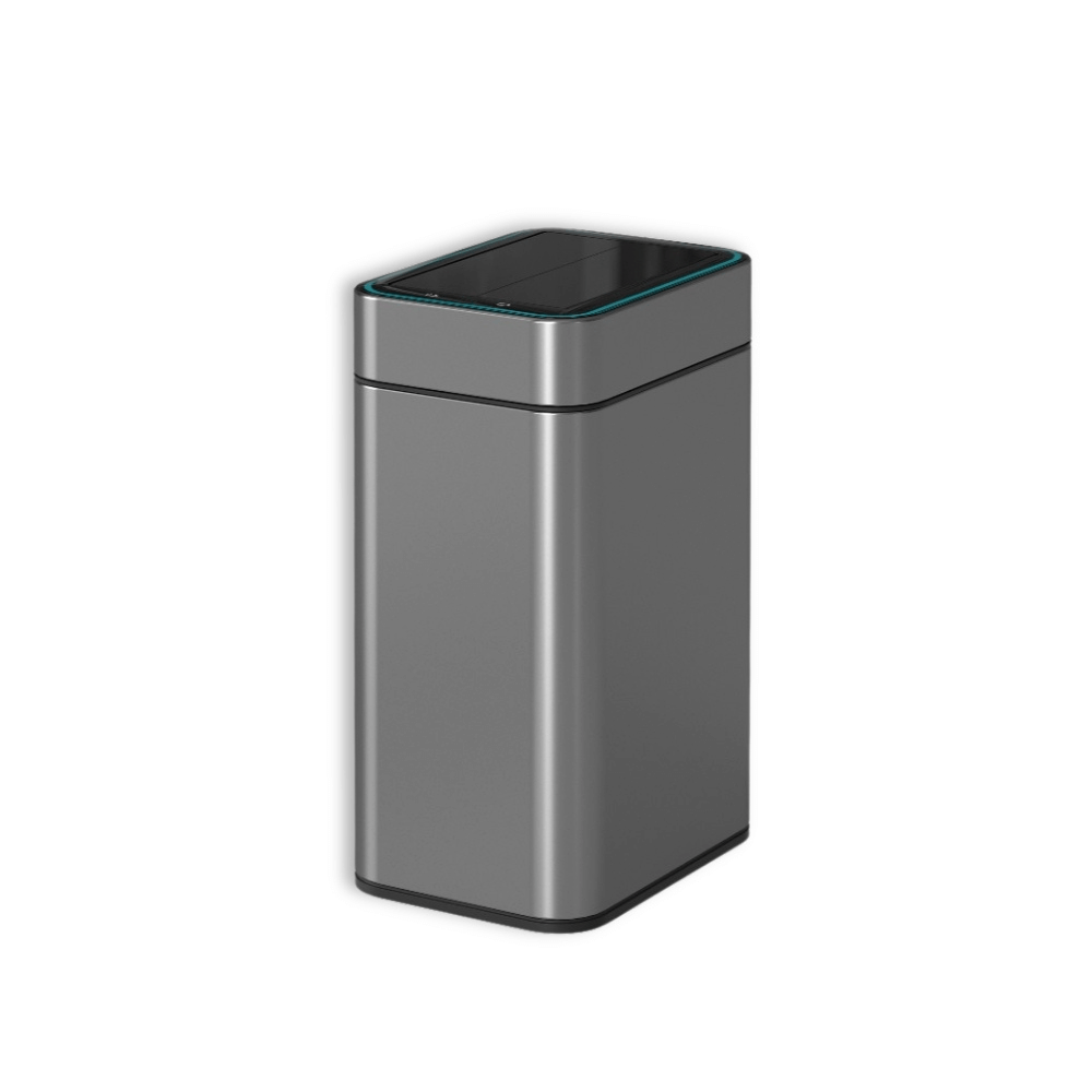 Thùng rác cảm ứng ELPHECO cánh bướm inox 15L ELPH9830 có đèn, nhiều màu