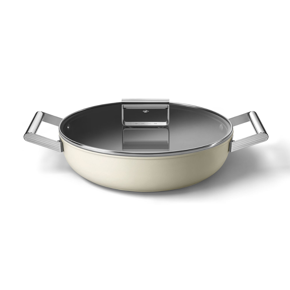 Nồi chảo SMEG CKFD2811 28cm kèm vung kính