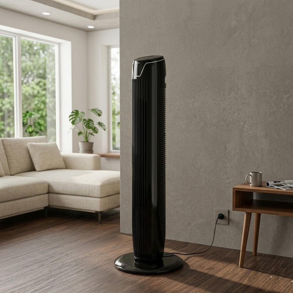 Quạt tháp Trotec TVE36T màu đen