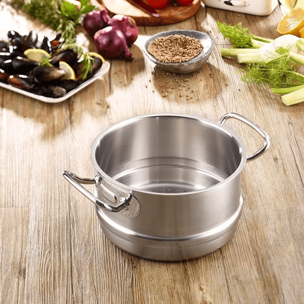 Xửng hấp Fissler Profi Original Collection 20cm made in Germany
