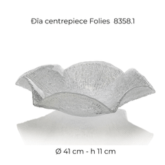 Đĩa centrepiece IVV Folies 41 cm nhiều màu