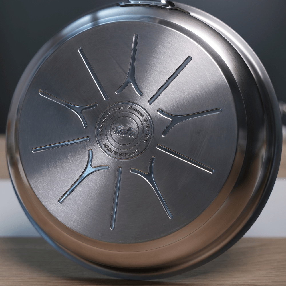 Bộ nồi Fissler Profi 5 món kèm chảo inox Profi 24/28cm made in Germany