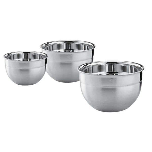Bộ 3 tô trộn sâu lòng Rösle 15700 16, 20, 24cm