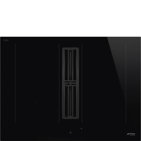 Bếp từ kết hợp hút mùi 4 vùng nấu SMEG HOBD472D2 7620 W Universale 70cm