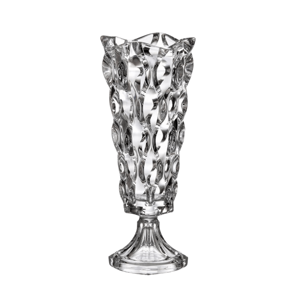 Bình hoa pha lê chân đế Bohemia Samba 40,5 cm