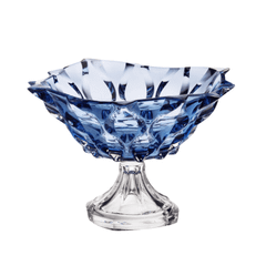 Chân bồng pha lê Bohemia Samba 30,5cm nhiều màu