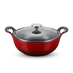 Nồi gang nắp kính 25cm GKÖCH EW-04B