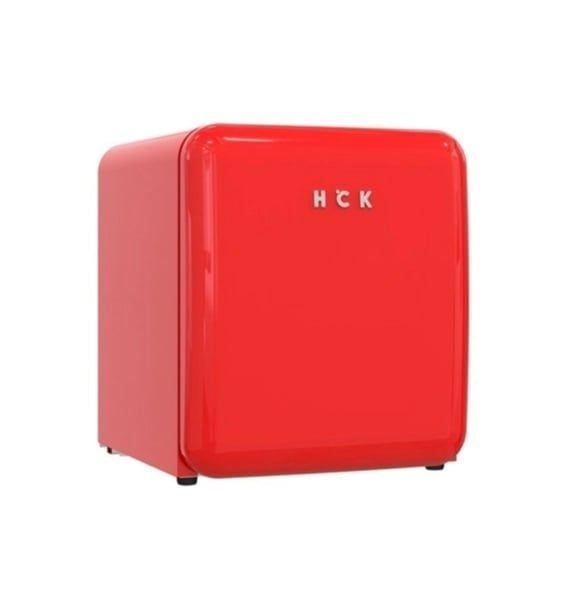 Tủ lạnh mini retro HCK BC-46R 48L màu đỏ cánh kín