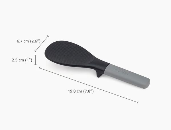 Muỗng xới cơm chống dính Joseph Joseh Elevate Fusion (Black) 10575