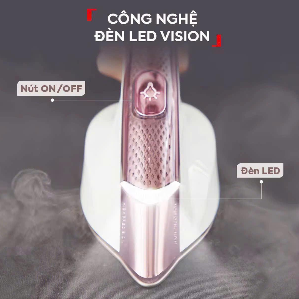 Bàn là cây Tefal IXEO Vision QT1811E0 màu trắng