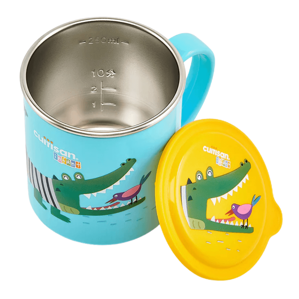 Ly Inox 316 Cuitisan 2 trong 1 300ml kháng khuẩn cao cấp nhiều màu