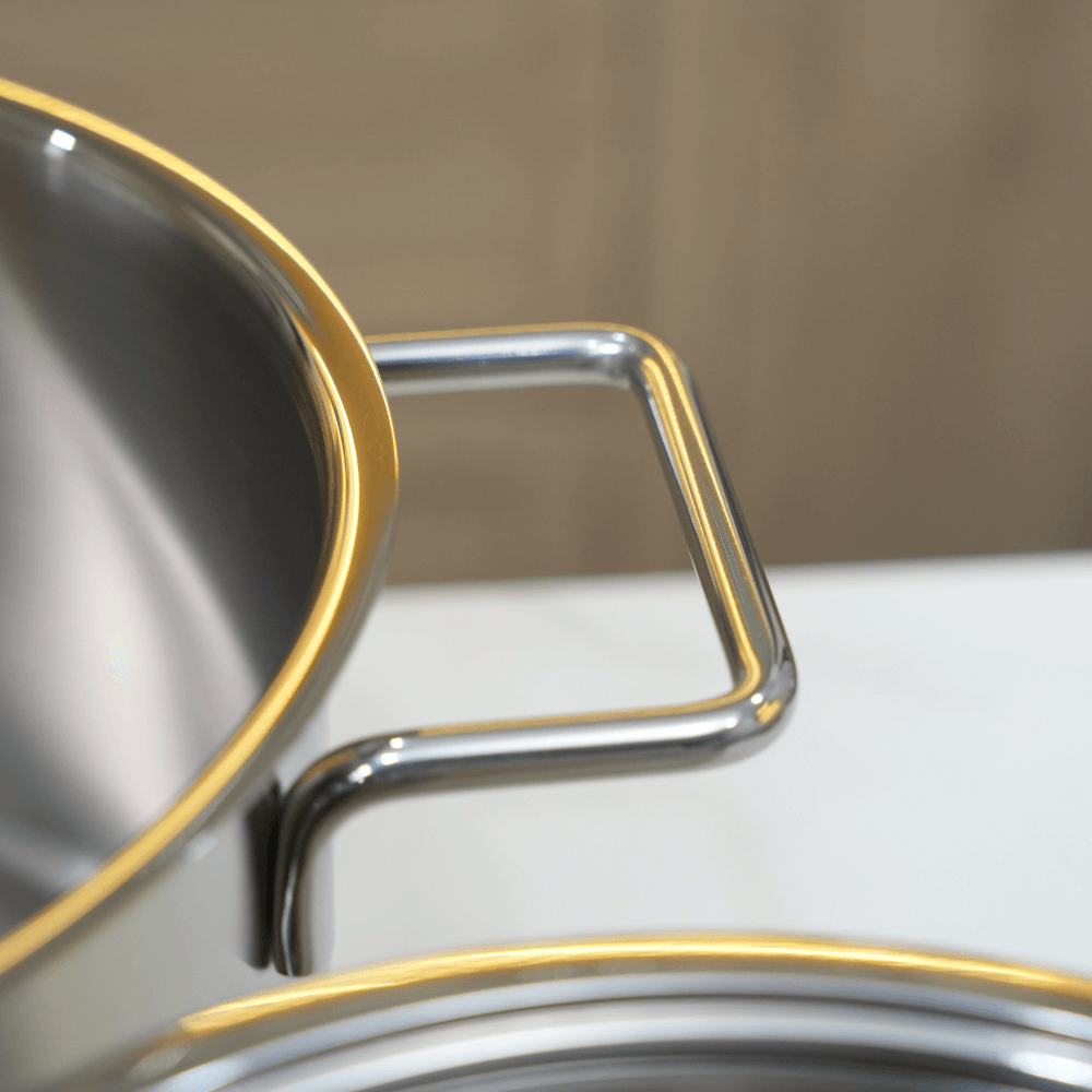 Bộ nồi Fissler Pure Collection 5 món kèm quánh made in Germany