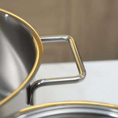 Bộ nồi Fissler Pure Collection 5 món kèm quánh made in Germany