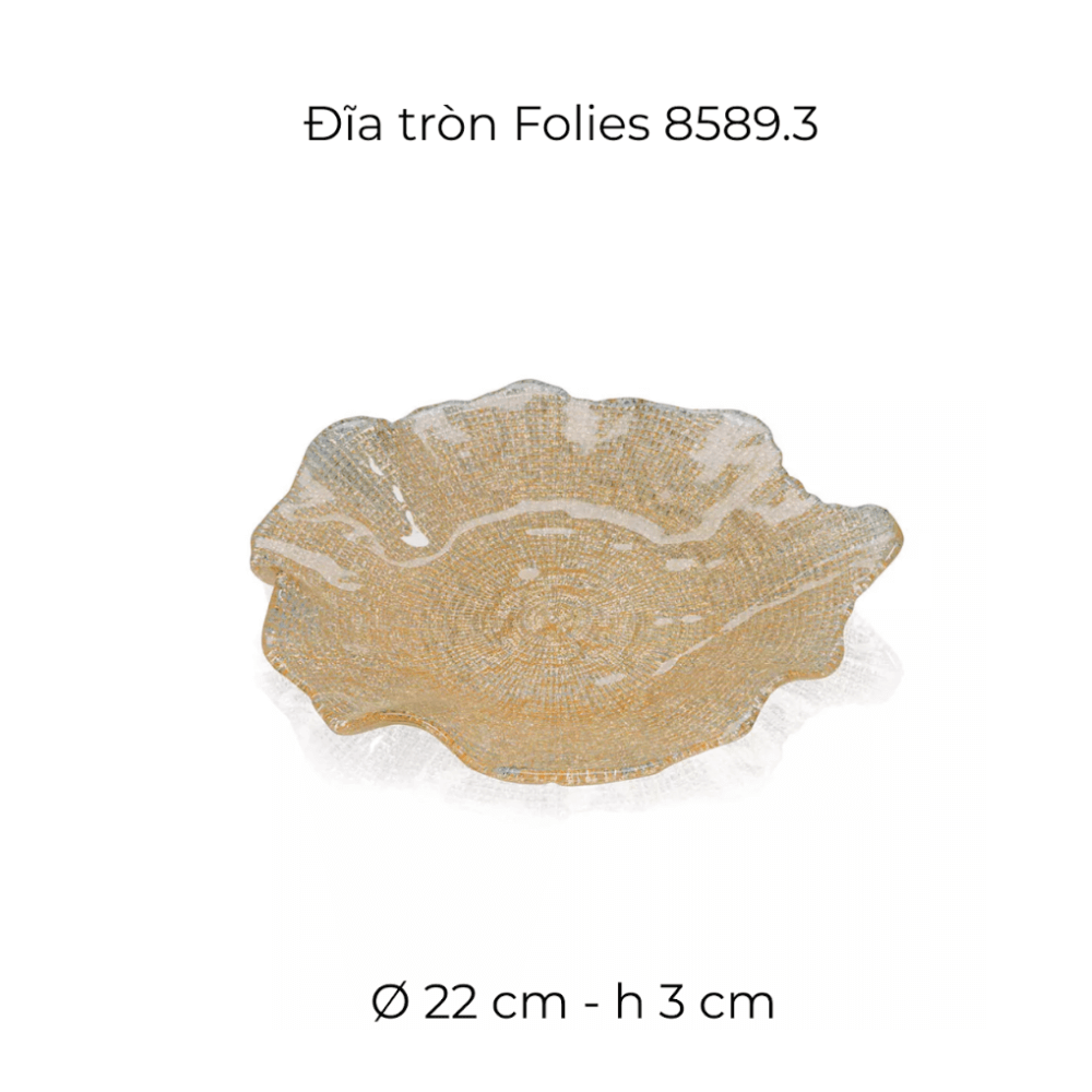 Đĩa tròn IVV Folies nhiều màu, nhiều kích cỡ