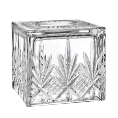 Hộp đựng khăn giấy pha lê Godinger Dublin