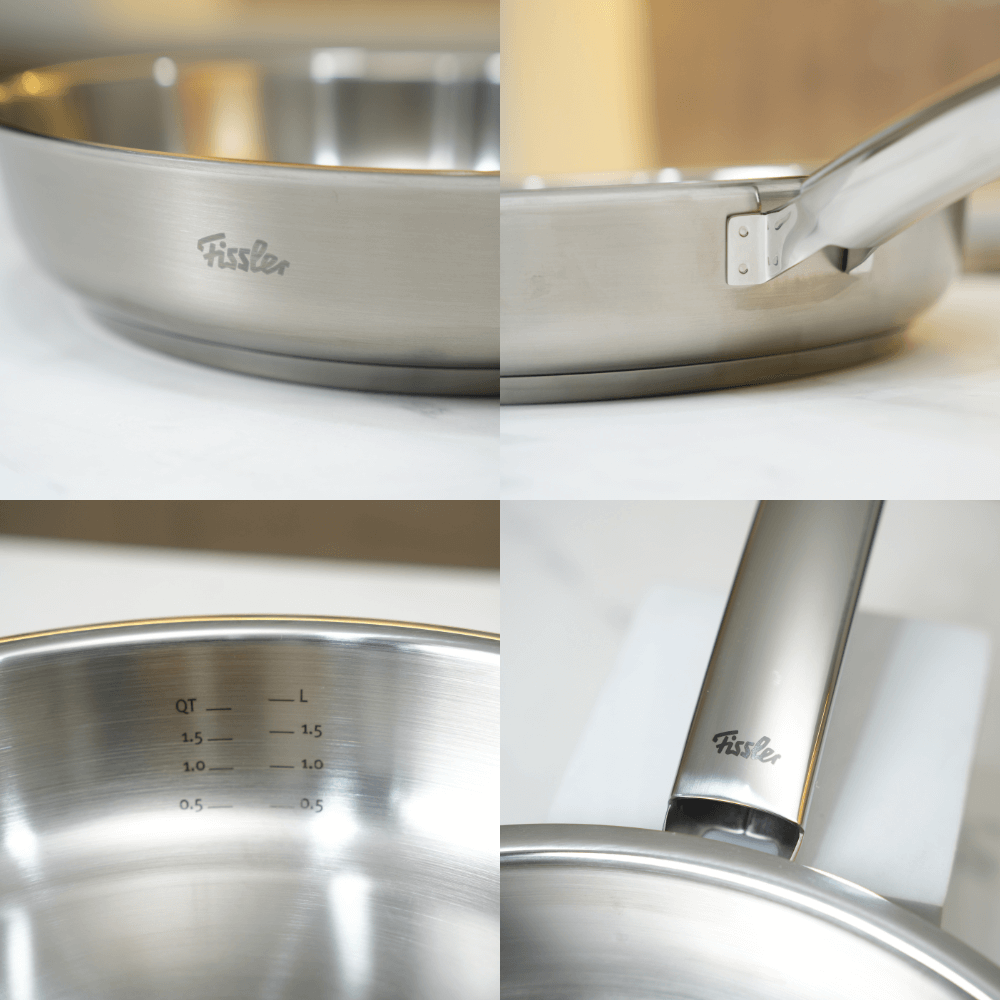 Chảo thép Fissler Pure made in Germany size 20/24/28 cm