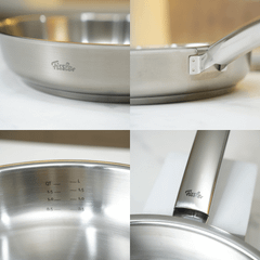 Chảo thép Fissler Pure made in Germany size 20/24/28 cm