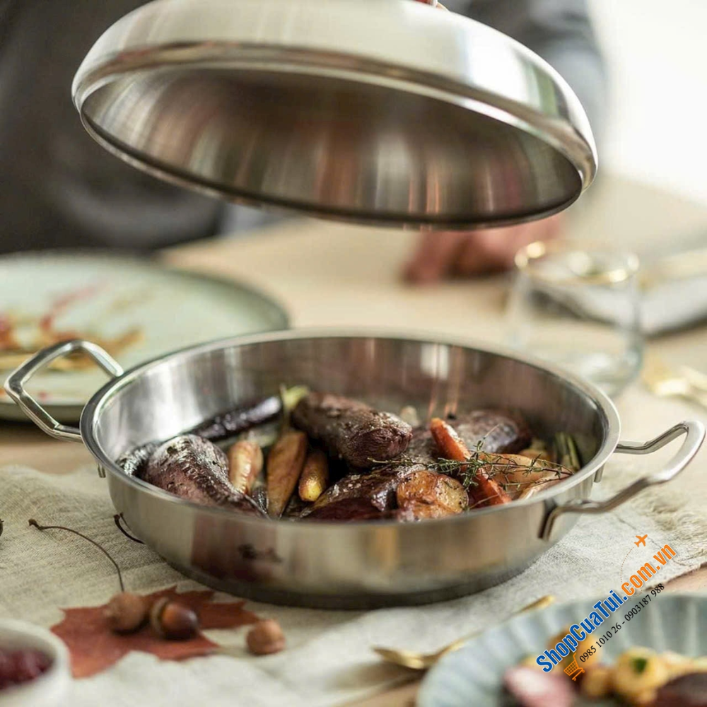 Chảo 2 quai Fissler Profi Original Collection