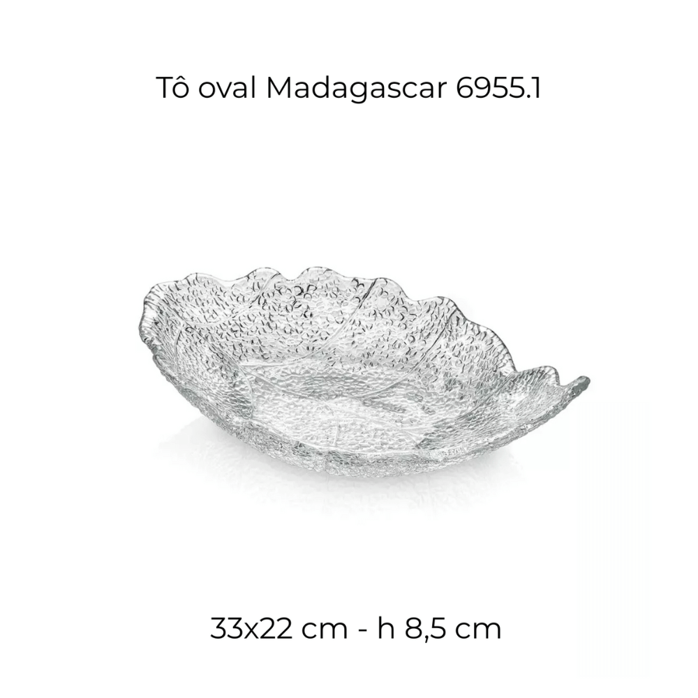 Tô oval Madagascar nhiều màu, nhiều kích cỡ
