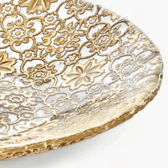Đĩa Arabesque Centrepiece Gold Leaf 41cm IVV 7402.2