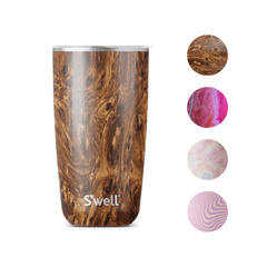 Cốc cách nhiệt S'well bằng thép không gỉ, 530ml, có nắp trượt