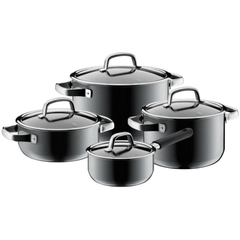 Bộ nồi WMF Fusiontec Mineral 4 món kèm quánh