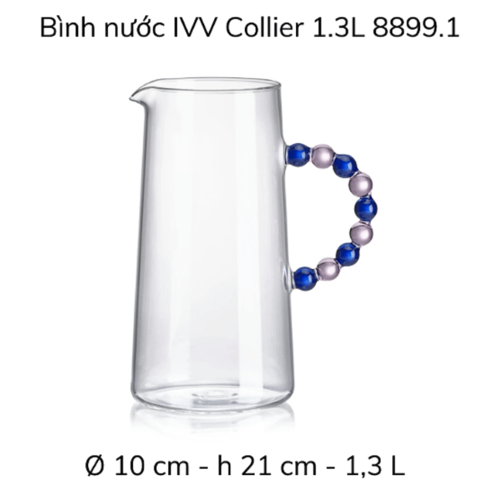 Bình nước IVV Collier 1.3L nhiều màu
