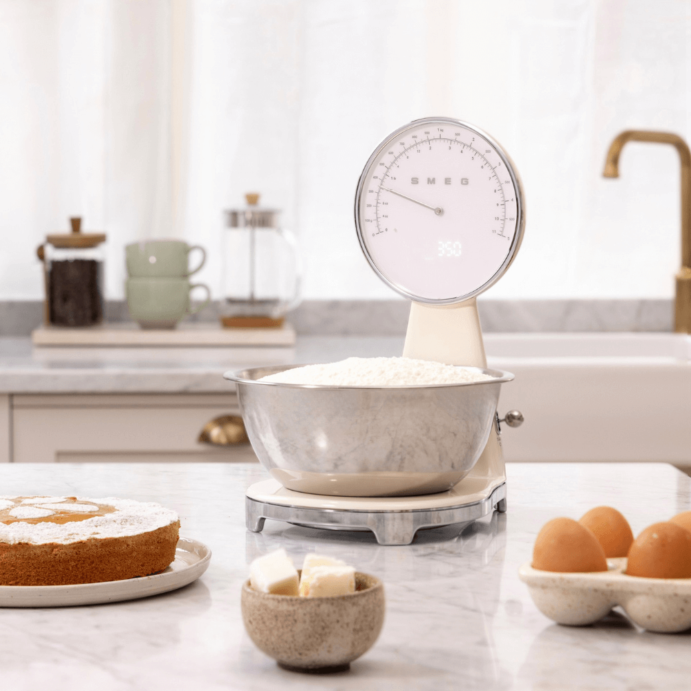 Cân nhà bếp đồng hồ số và điện tử SMEG KSF01 nhiều màu