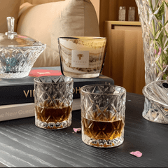 Set 6 cốc thấp Memphis 300ml Crystal Bohemia