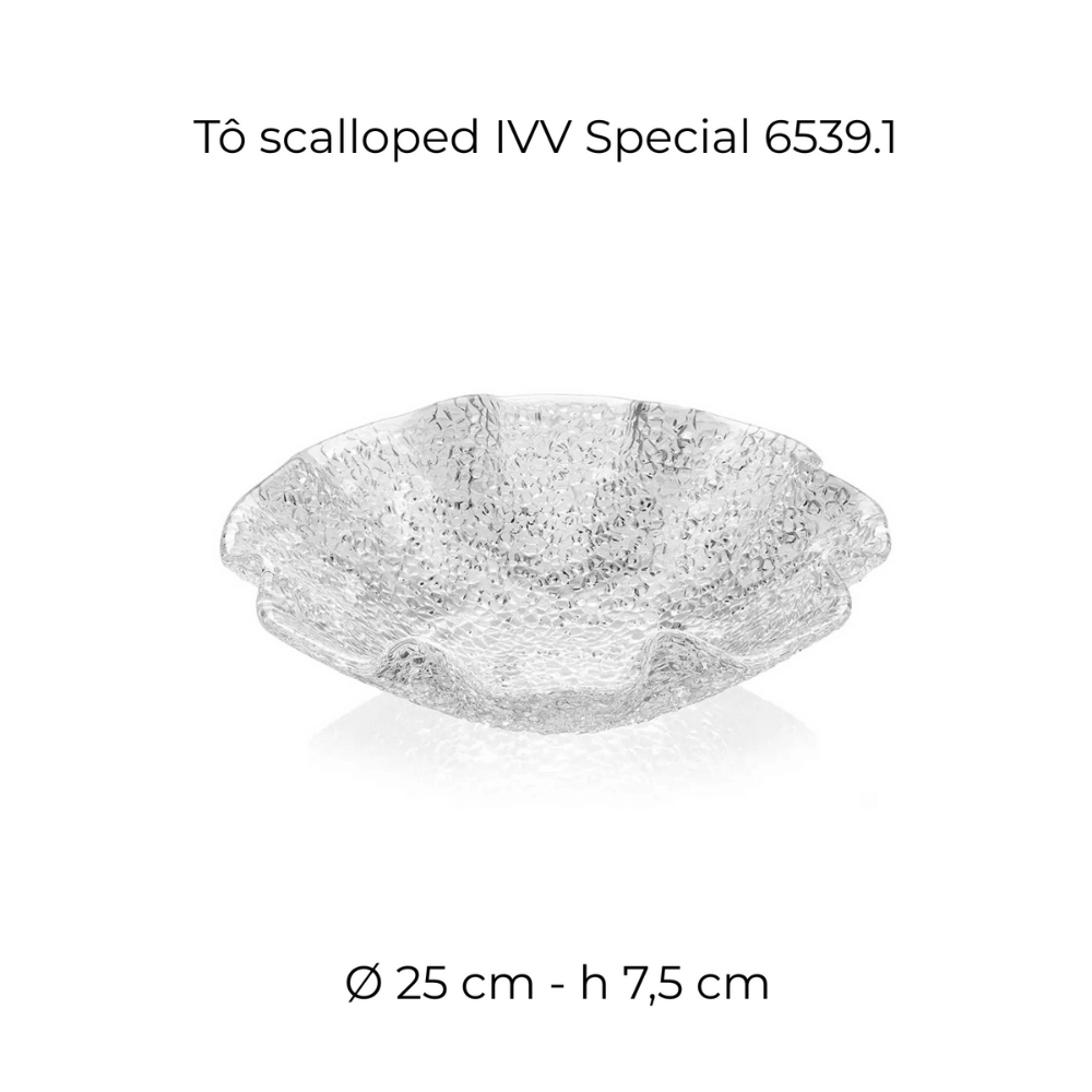 Tô scalloped IVV Special nhiều màu, nhiều kích cỡ
