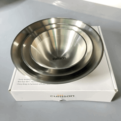 Bộ 3 Dĩa Sâu Tròn Inox Cao Cấp Cuitisan EC11-043S3