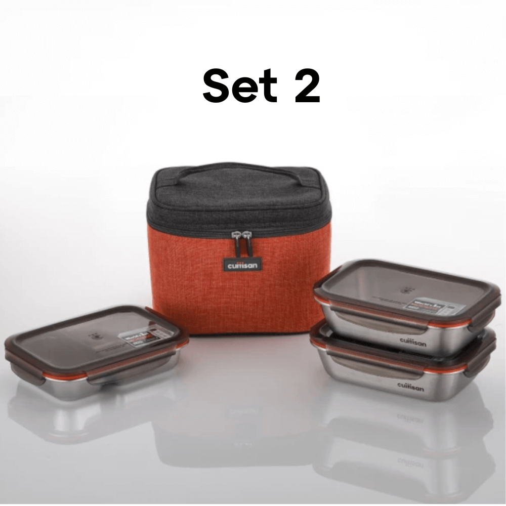 Set Đựng Cơm Cao Cấp Cuitisan Togo Flora