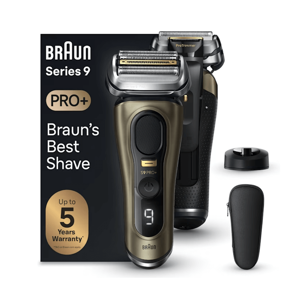 Máy cạo râu BRAUN Series 9 Pro+ 9519s made in Germany màu vàng đồng bản giới hạn