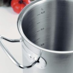 Bộ nồi Fissler Profi set 4 món vung kính kèm chảo Fissler Profi tổ ong size 24cm made in Germany