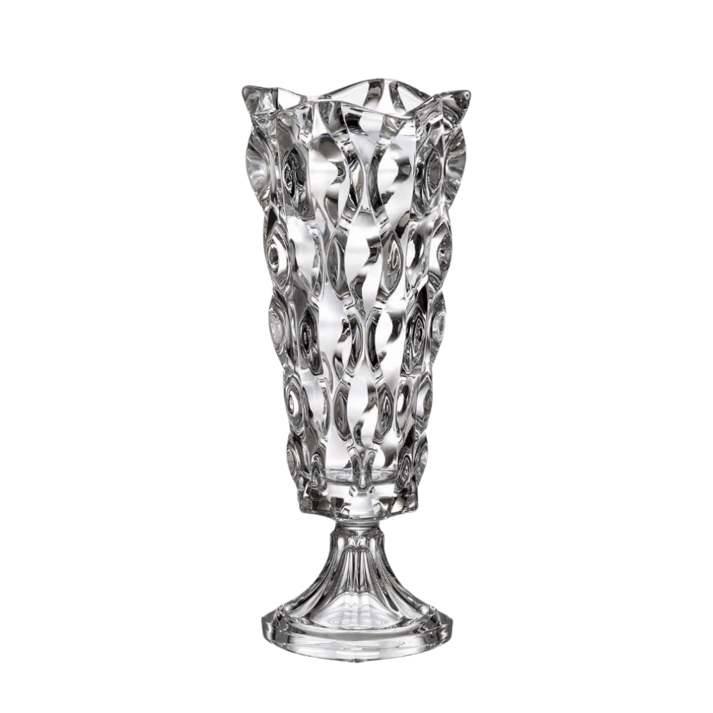 Bình hoa pha lê chân đế Bohemia Samba